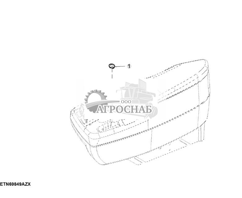 Колпачок кнопки, трансмиссия с кнопочным переключением передач - ST831858 494.jpg